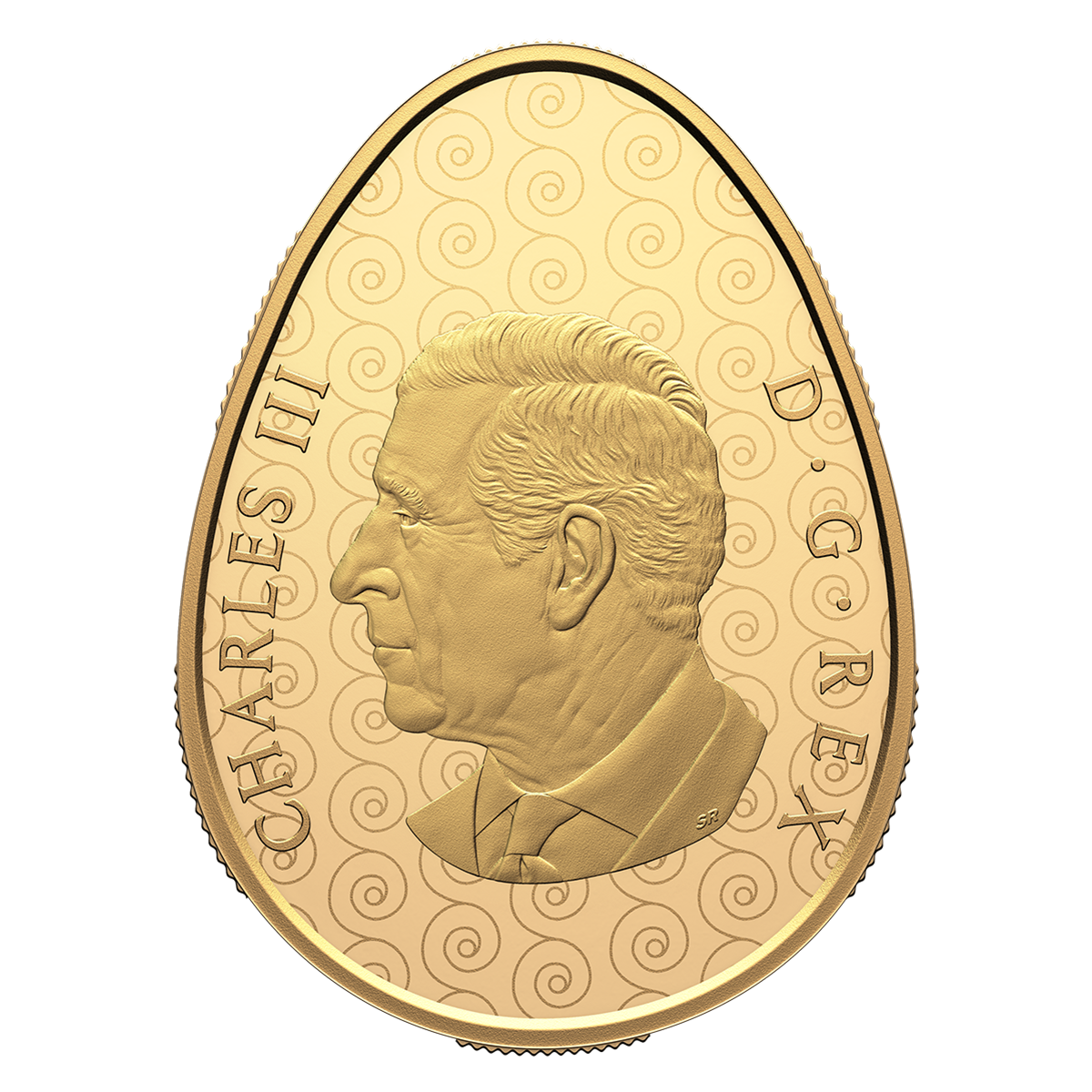 Pysanka - Pure Gold Coin