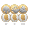 Animal Portraits – Fine Silver Three-Coin Subscription (2025)