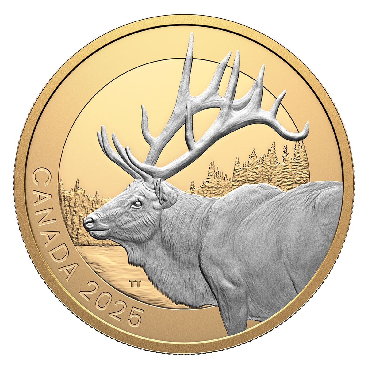 Animal Portraits: Elk – 1 oz. Fine Silver Coin