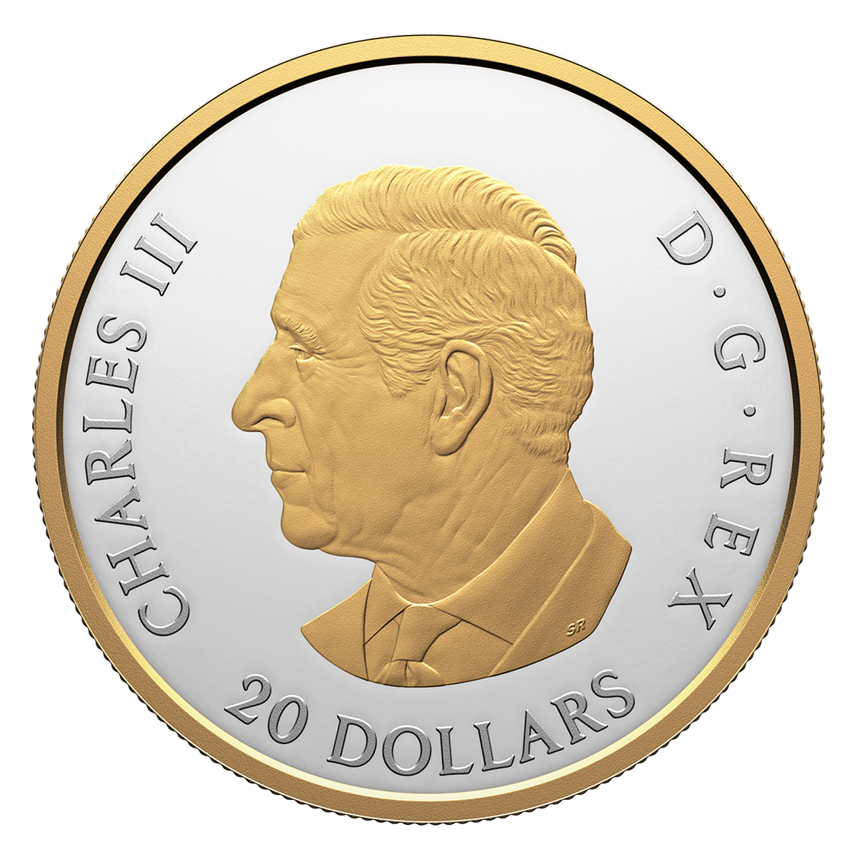 Animal Portraits: Grey Wolf – 1 oz. Fine Silver Coin