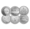 Tribute: W Mint Mark - 1 oz. Fine Silver Six-Coin Subscription