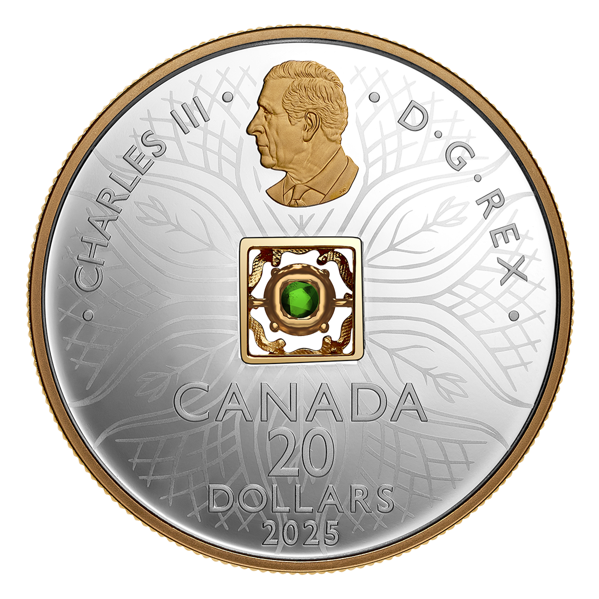 Ammolite dansante – Éléments de la nature : Terre – Pièce en argent fin