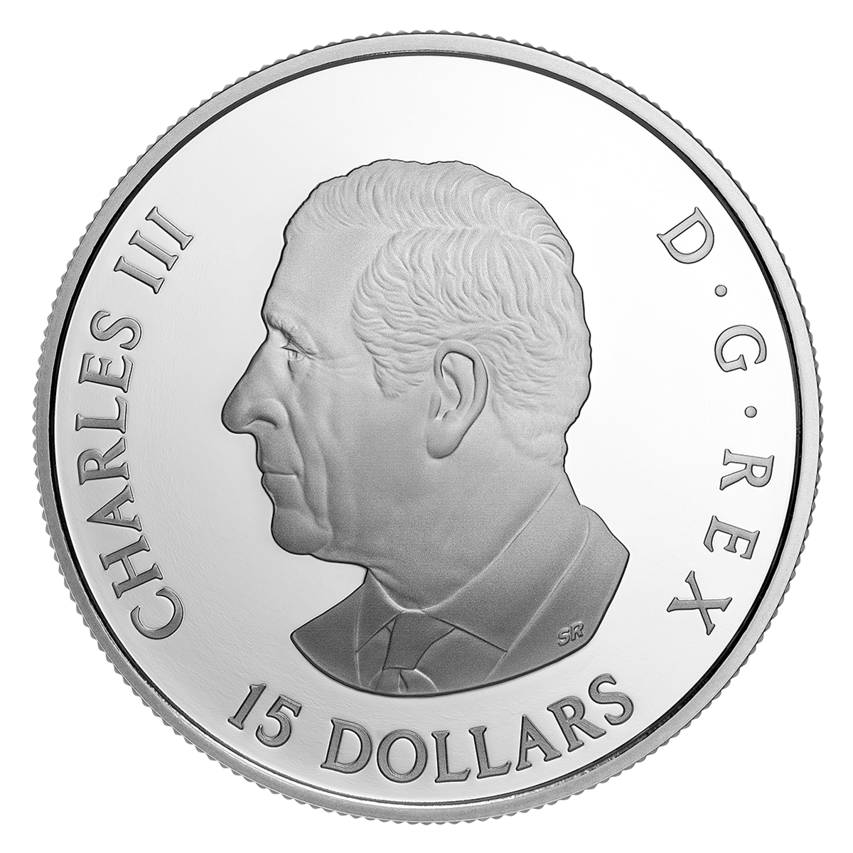 Grands navires : Goélette à trois-mâts – Pièce en argent fin