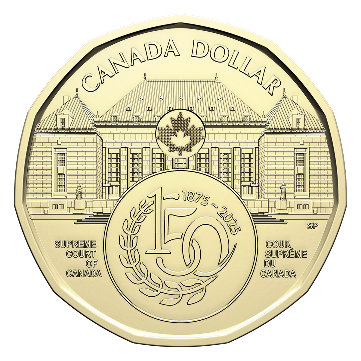 2025 $1 150th Anniversary of the Supreme Court of Canada Non