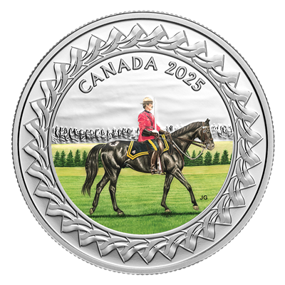 RCMP Musical Ride – 1 oz. Fine Silver Coin