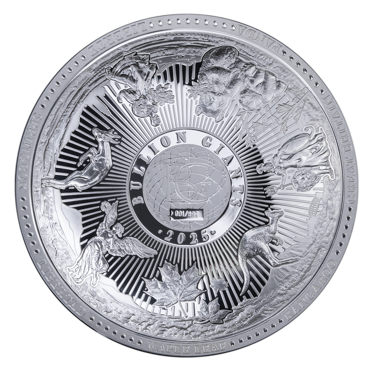 Bullion Giants – 50 g Fine Silver Coin