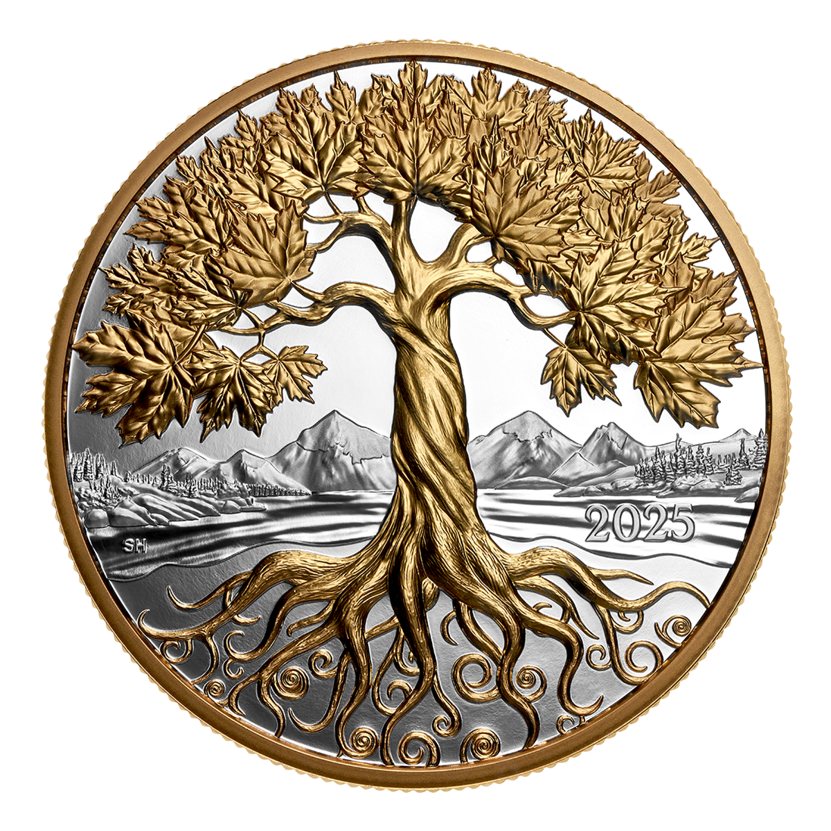 Maple Tree of Life – 5 oz. Fine Silver Coin | The Royal