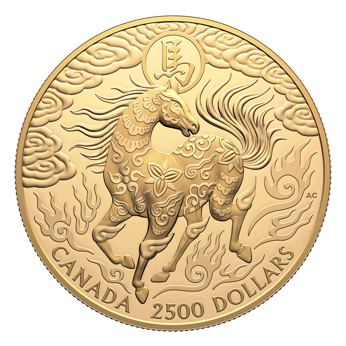 Lunar Year of the Horse – 1 kg Pure Gold Coin (2026)