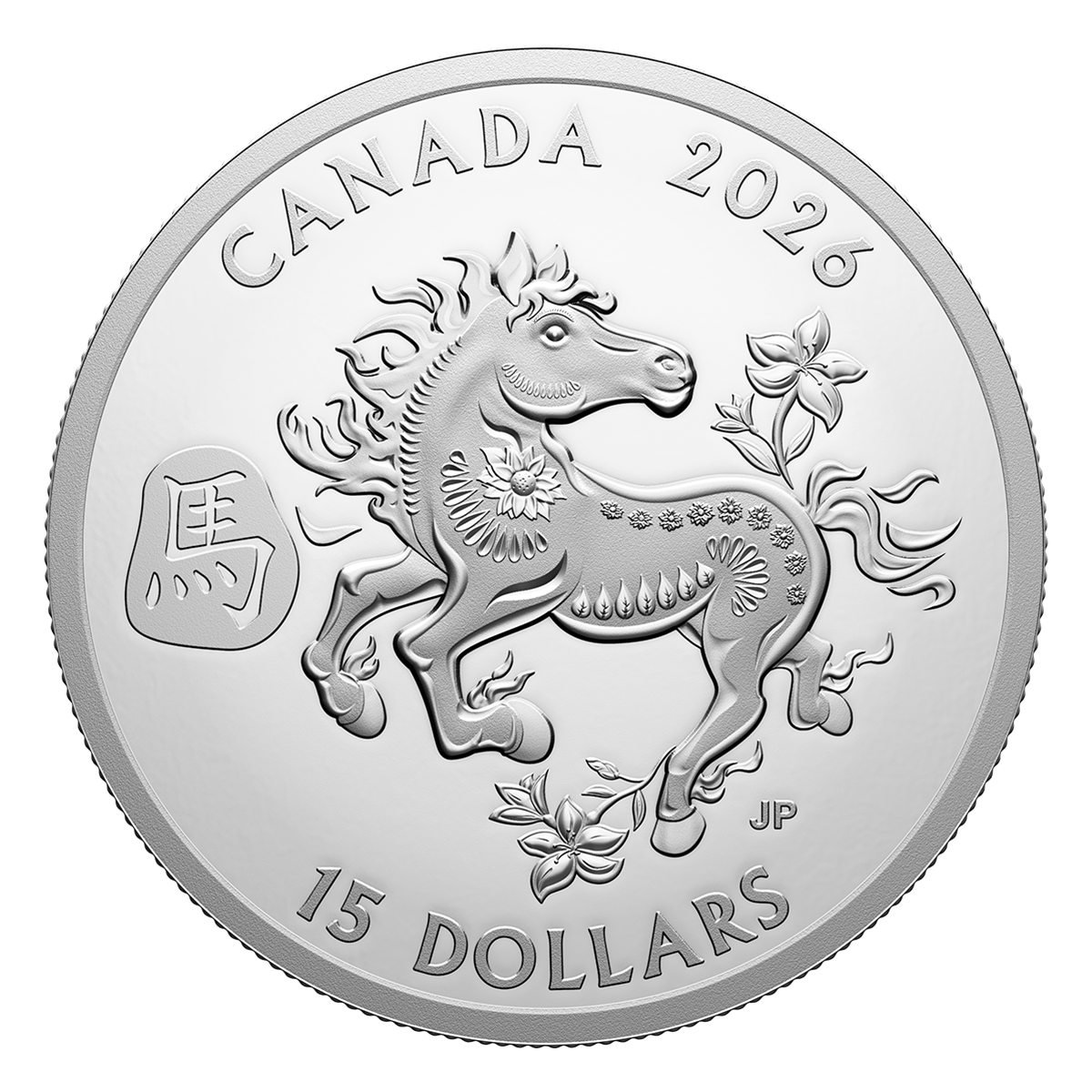 Lunar Year of the Horse – 1 oz. Fine Silver Coin (2026)