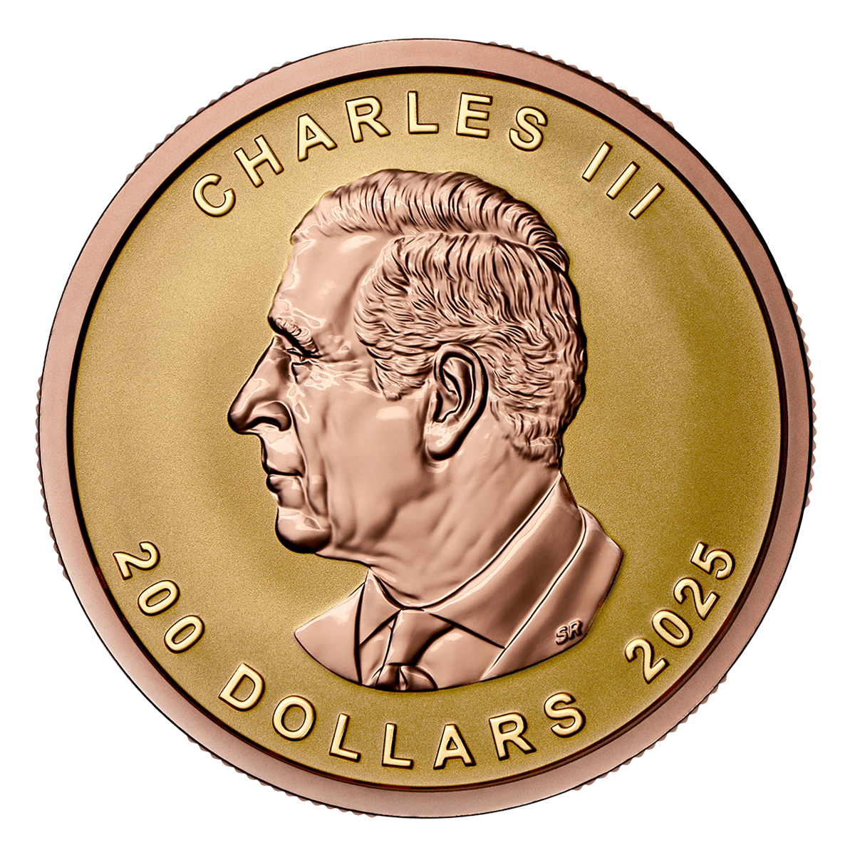 Gold Maple Leaf – Pure Gold Ultra-High Relief Coin (2025)