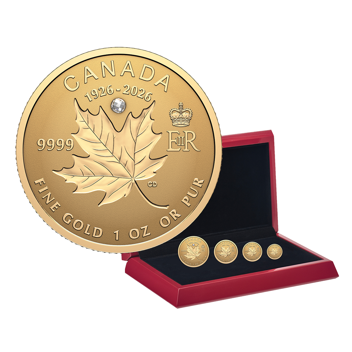 Pure Gold Fractional Set Commemorate The 100th Birthday Of Queen 251969 Hero 1200 