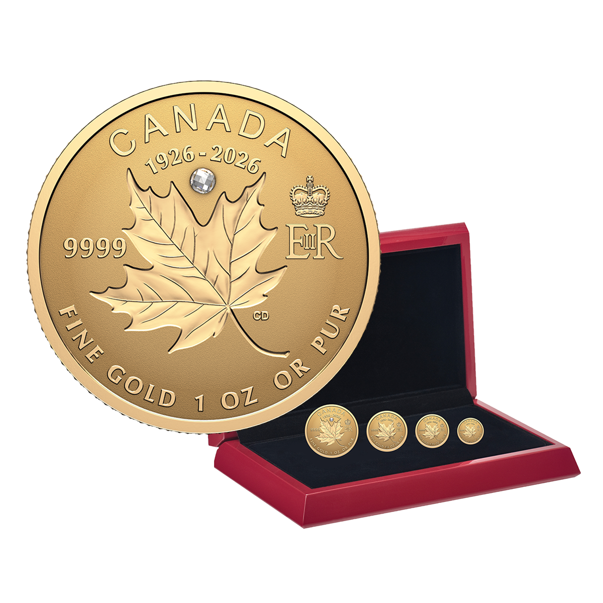 Pure Gold Fractional Set – Commemorate the 100th Birthday of Queen Elizabeth II (2026)