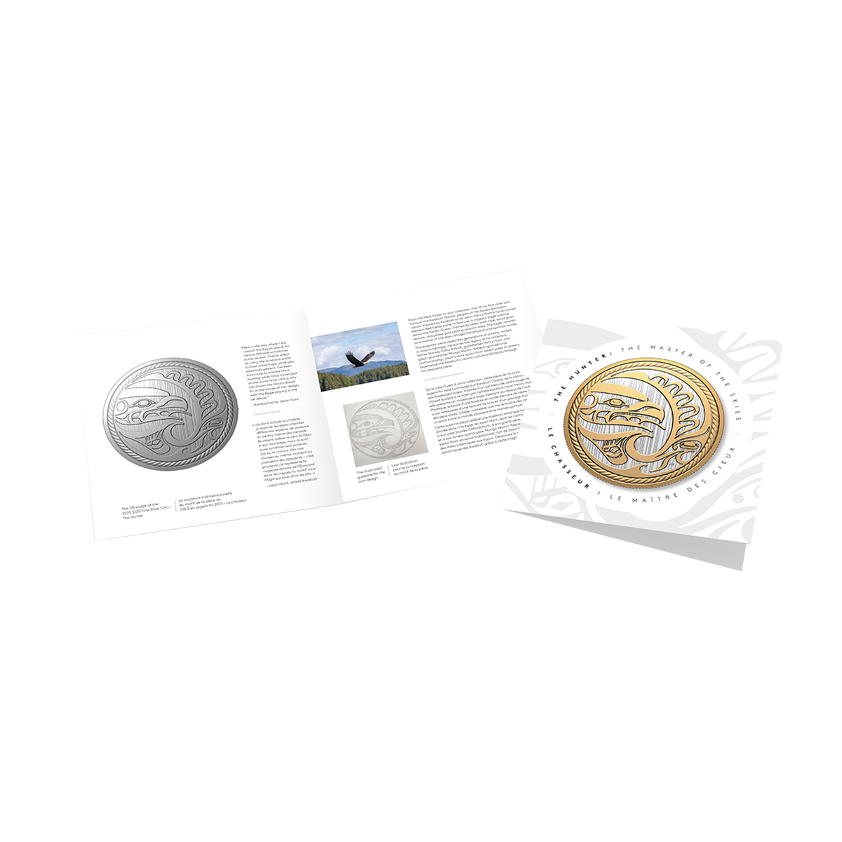  CANADIAN MINT MONNAIE 記念メダル Fine Silver Hologram Coin - Maple of Longevity - Mintage