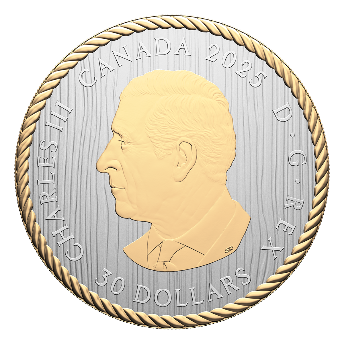 Canadian Mint 桜 コイン 銀貨 Pure Silver Cherry Blossoms