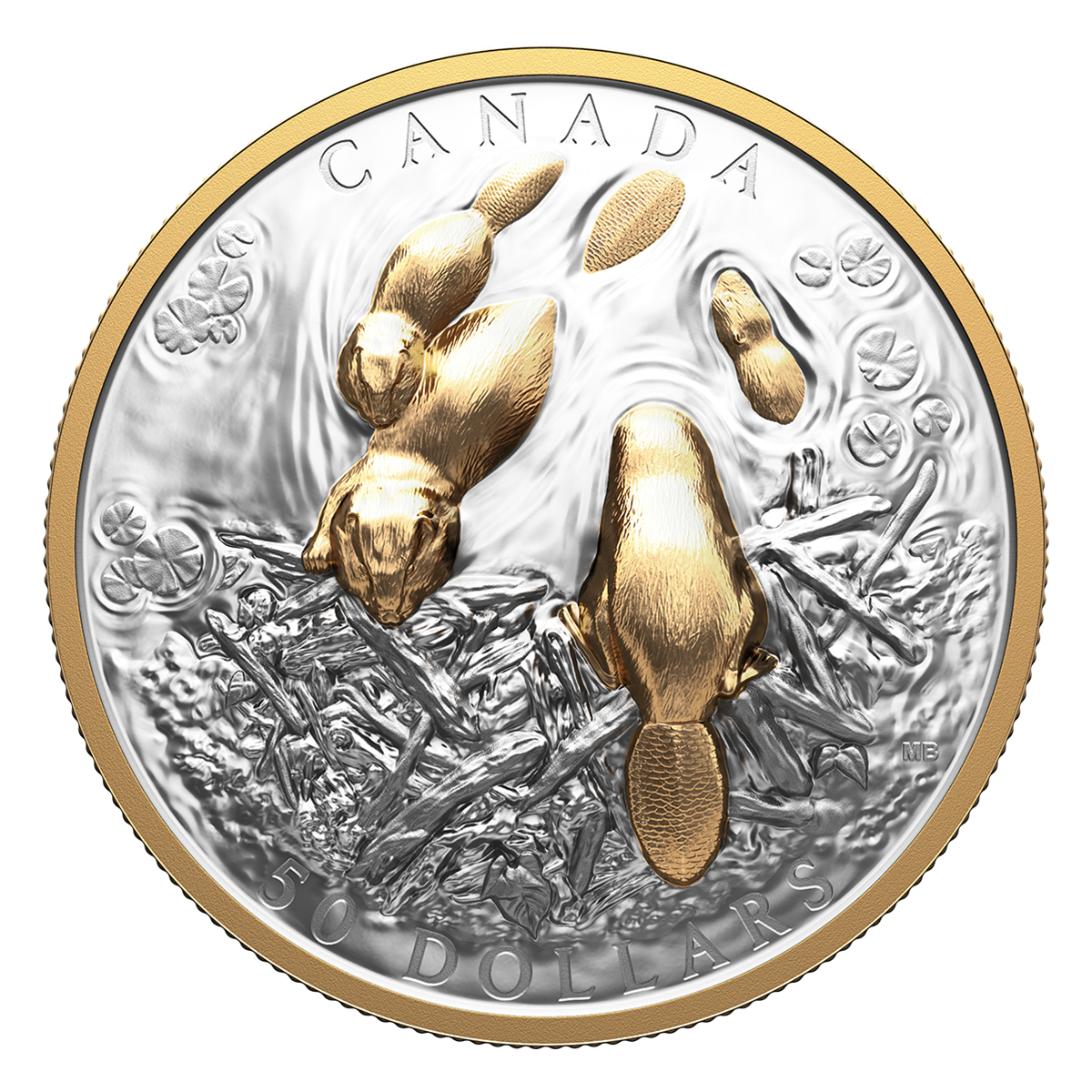 Canadian Symbol: The Beaver – Fine Silver Coin