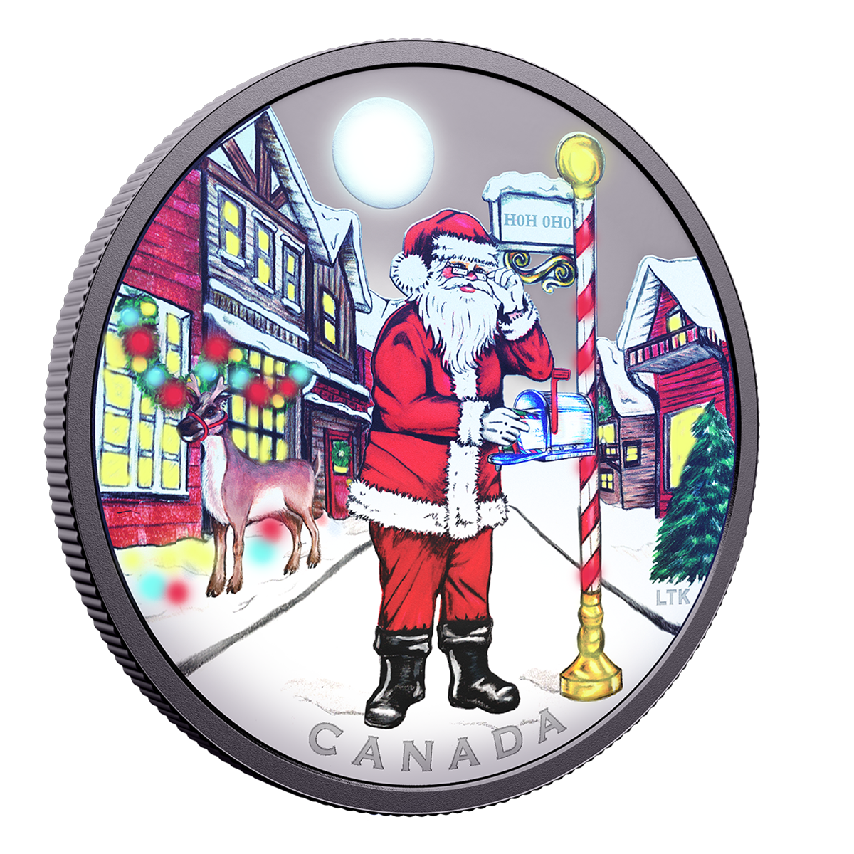 Xmas限定セール！ミネラル２セット　オマケ付き Dear Santa – 1 oz. Fine Silver Coin | The Royal Canadian Mint