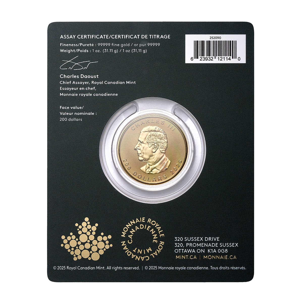 Canadian Coins, Gold, Silver & More | The Royal Canadian Mint