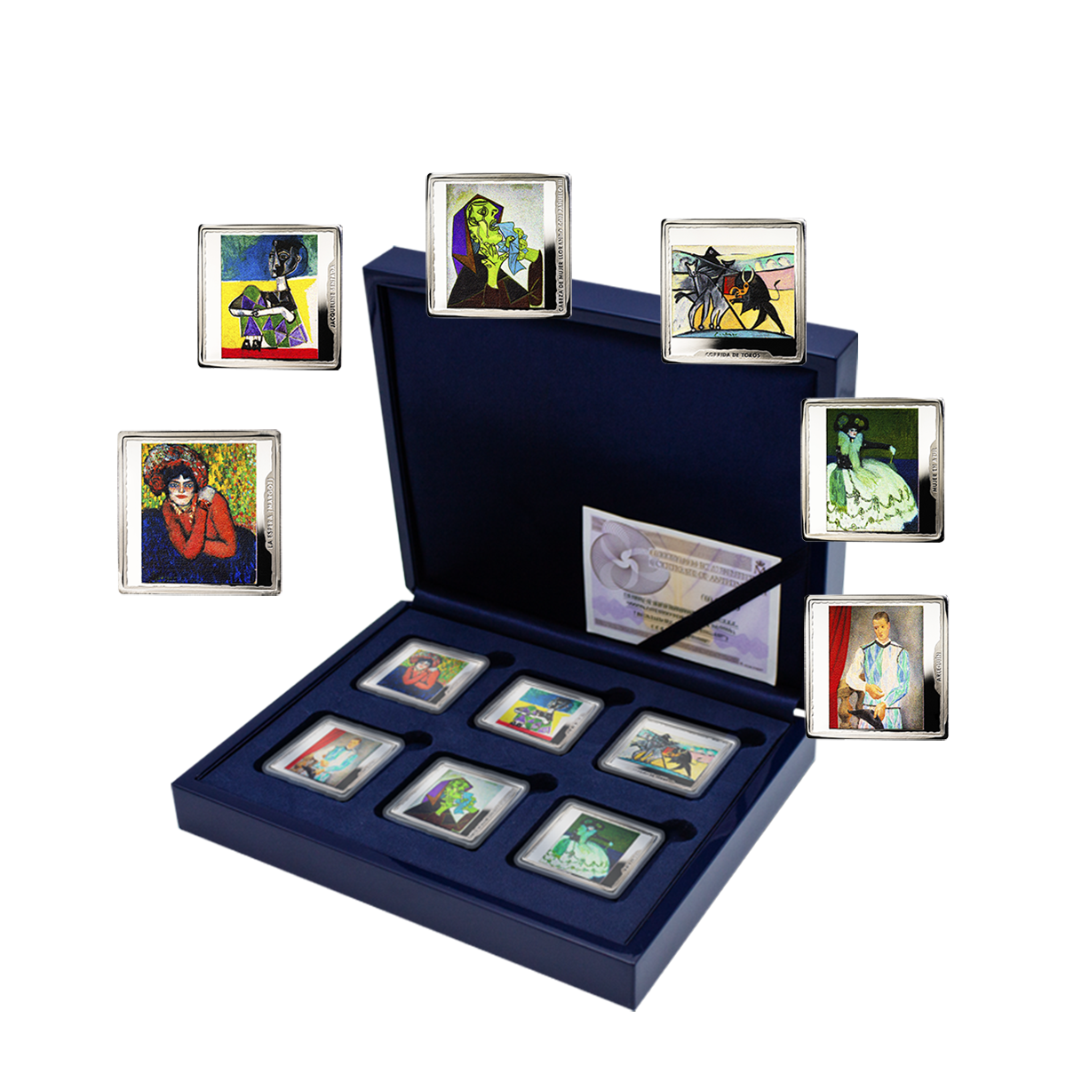 50ᵗʰ Anniversary of Picasso’s Death - 2023 Fine Silver 6-Coin Set