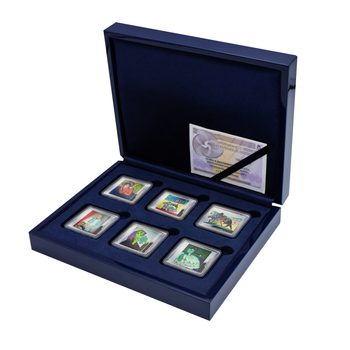 50ᵗʰ Anniversary Of Picasso's Death - 2023 Fine Silver 6-Coin Set