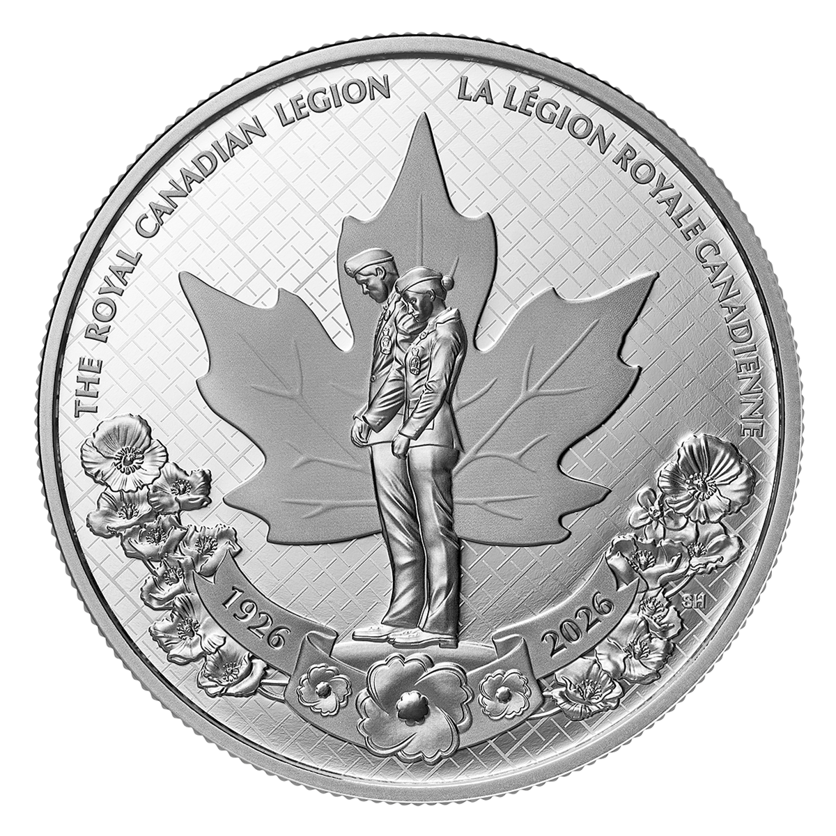 100th Anniversary of The Royal Canadian Legion – Fine Silver Proof Dollar (2026)