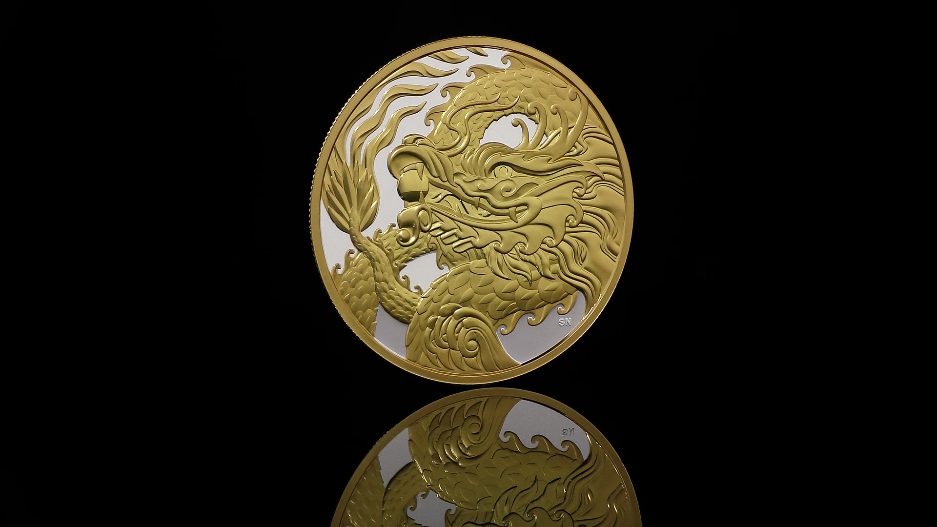 Triumphant Dragon – 5 oz. Fine Silver Coin (2026) | The Royal