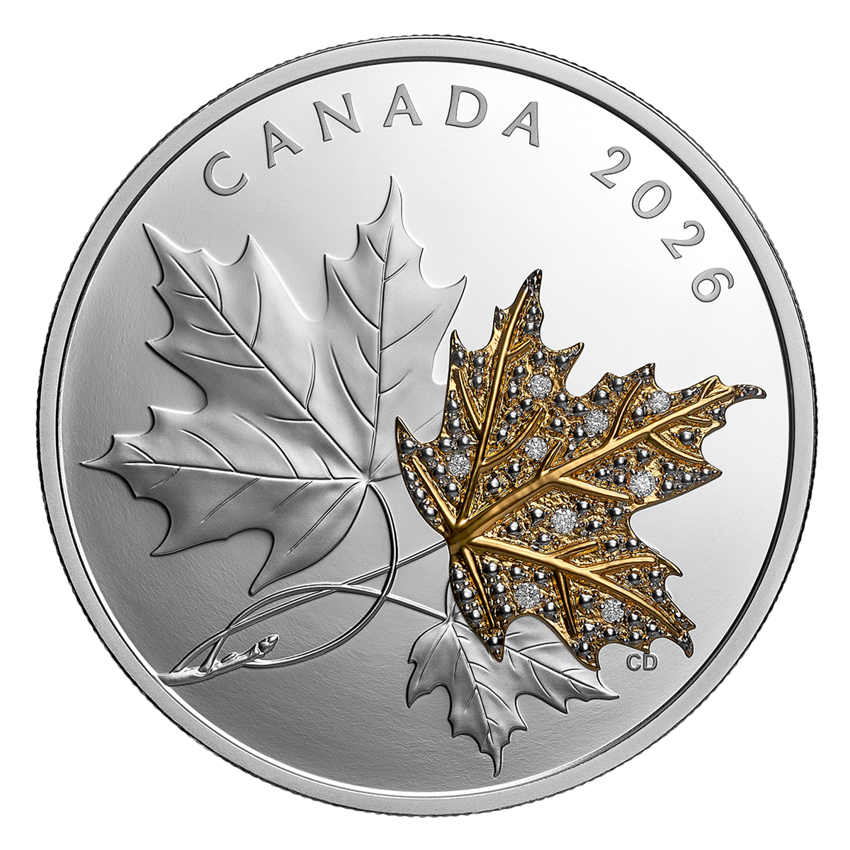 Precious Maple Leaves — Fine Silver Coin