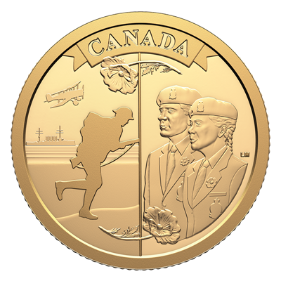 100th Anniversary of The Royal Canadian Legion – Pure Gold Coin (2026)