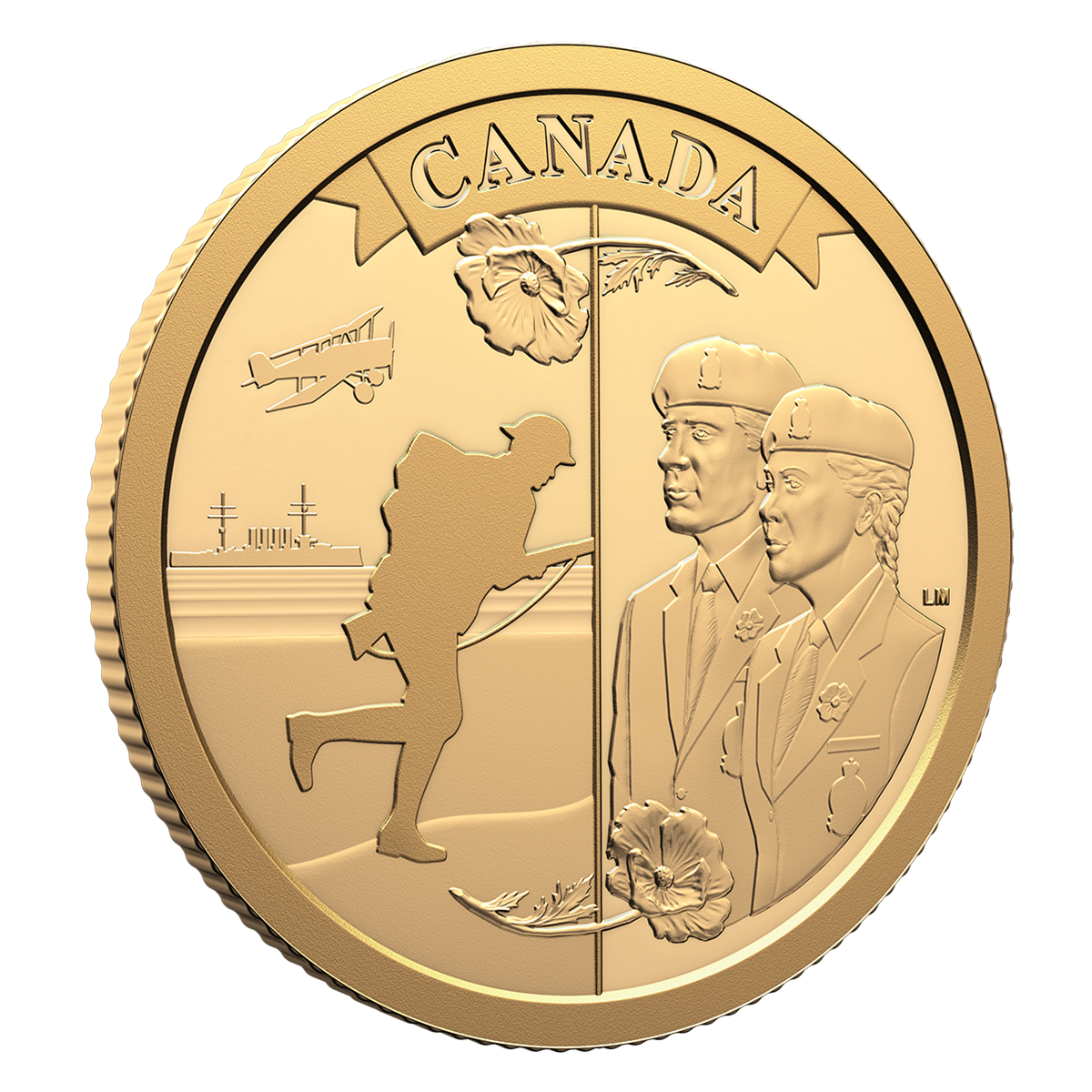 100th Anniversary of The Royal Canadian Legion – Pure Gold Coin