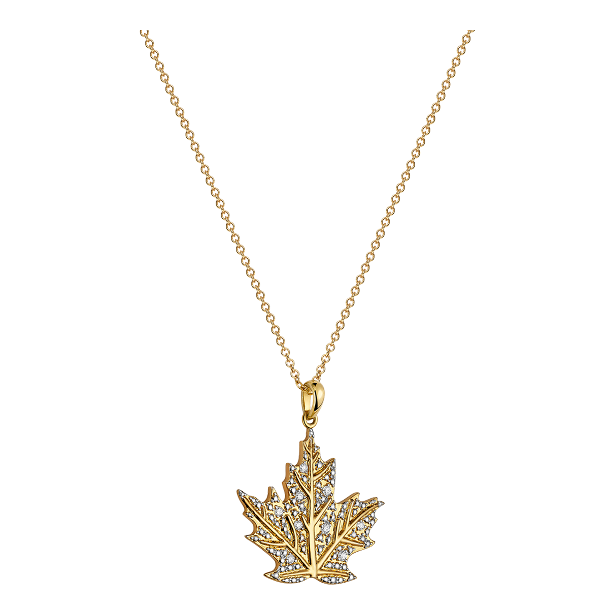 Precious Maple Leaf Diamond Necklace | The Royal Canadian Mint