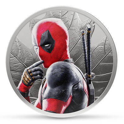 Deadpool – Article de collection﻿ de 1 oz en argent fin (2026)﻿﻿