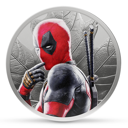 Deadpool – 1 ﻿oz. Fine Silver Collectible (2026)﻿