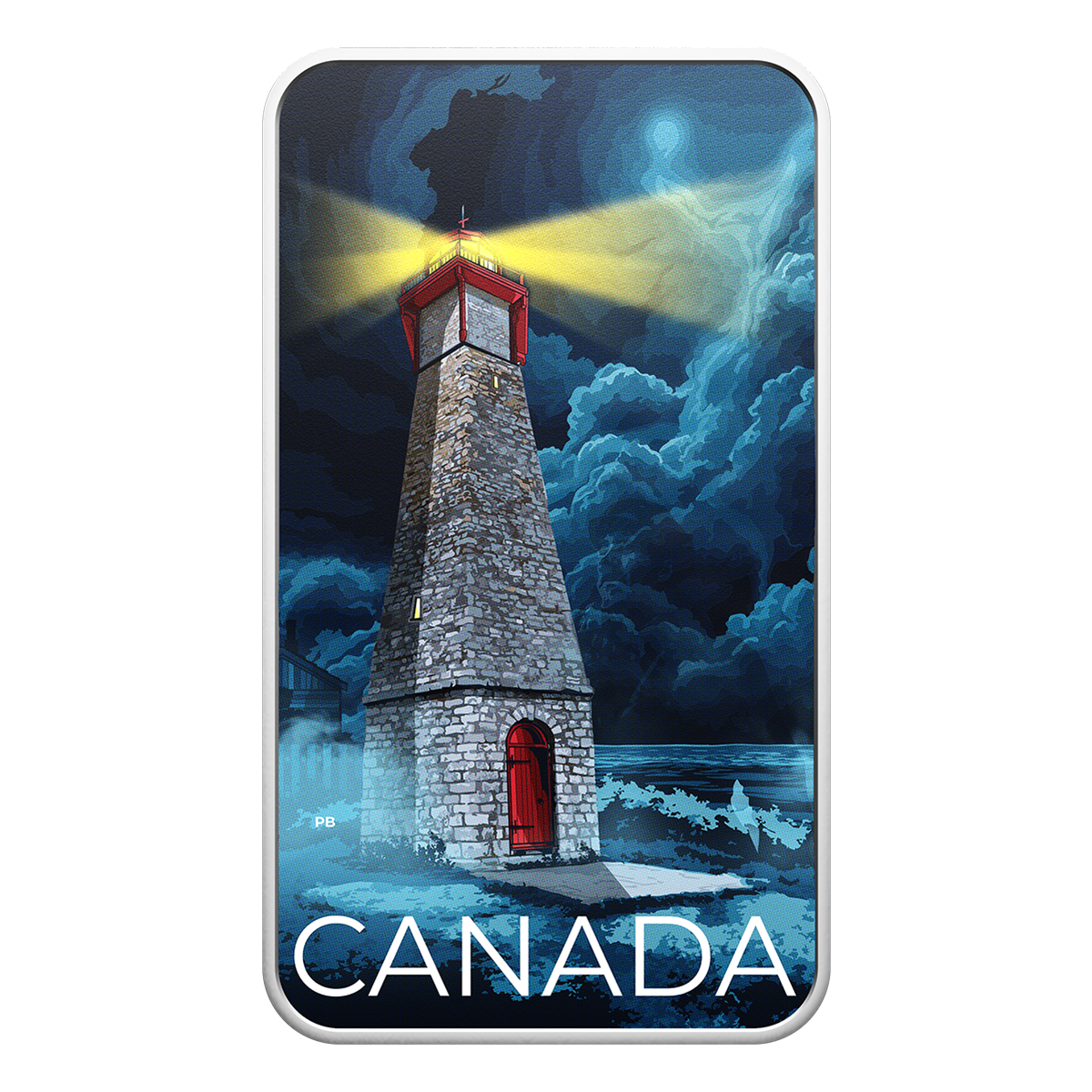 Haunted Canada: Gibraltar Point Lighthouse – 1 oz. Fine Silver Coin