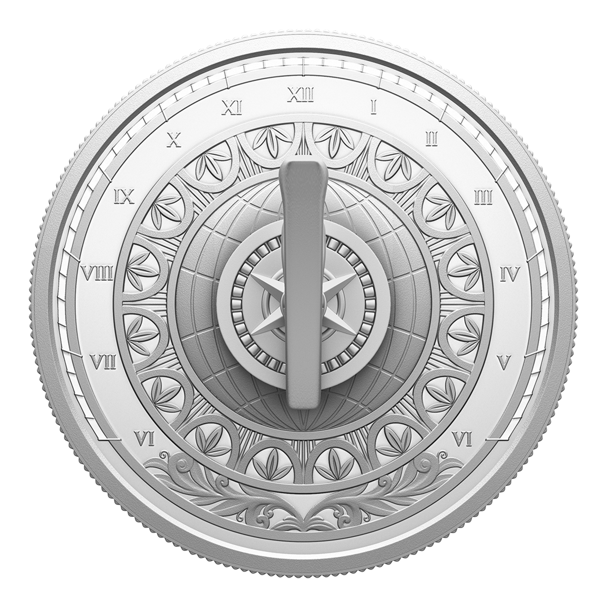 The Sundial - 1 oz. Fine Silver Coin
