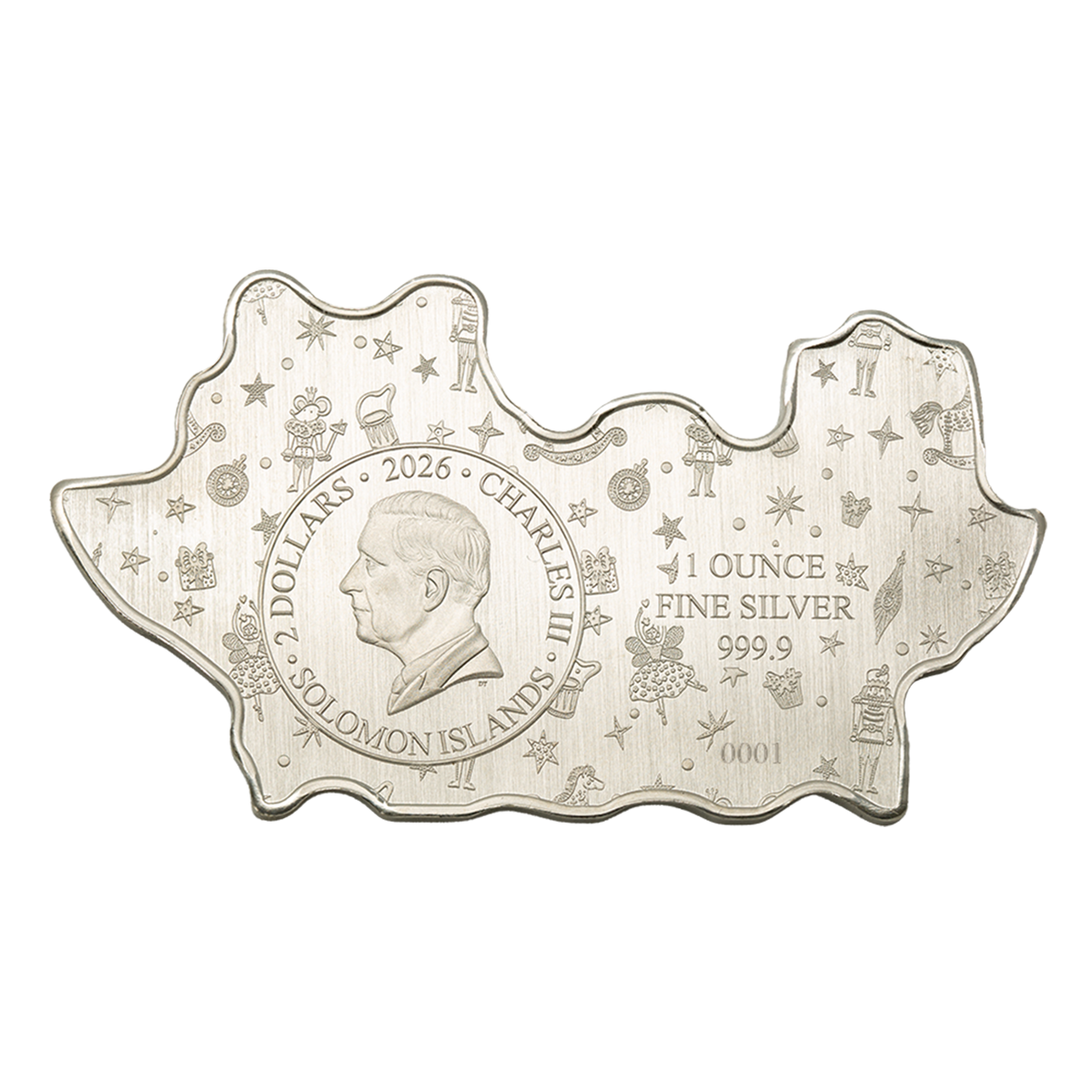 Nutcracker on Stage - Fine Silver Coin