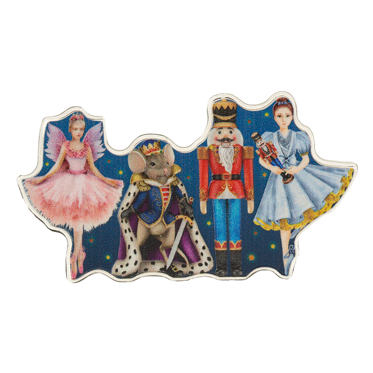 Nutcracker on Stage - Fine Silver Coin