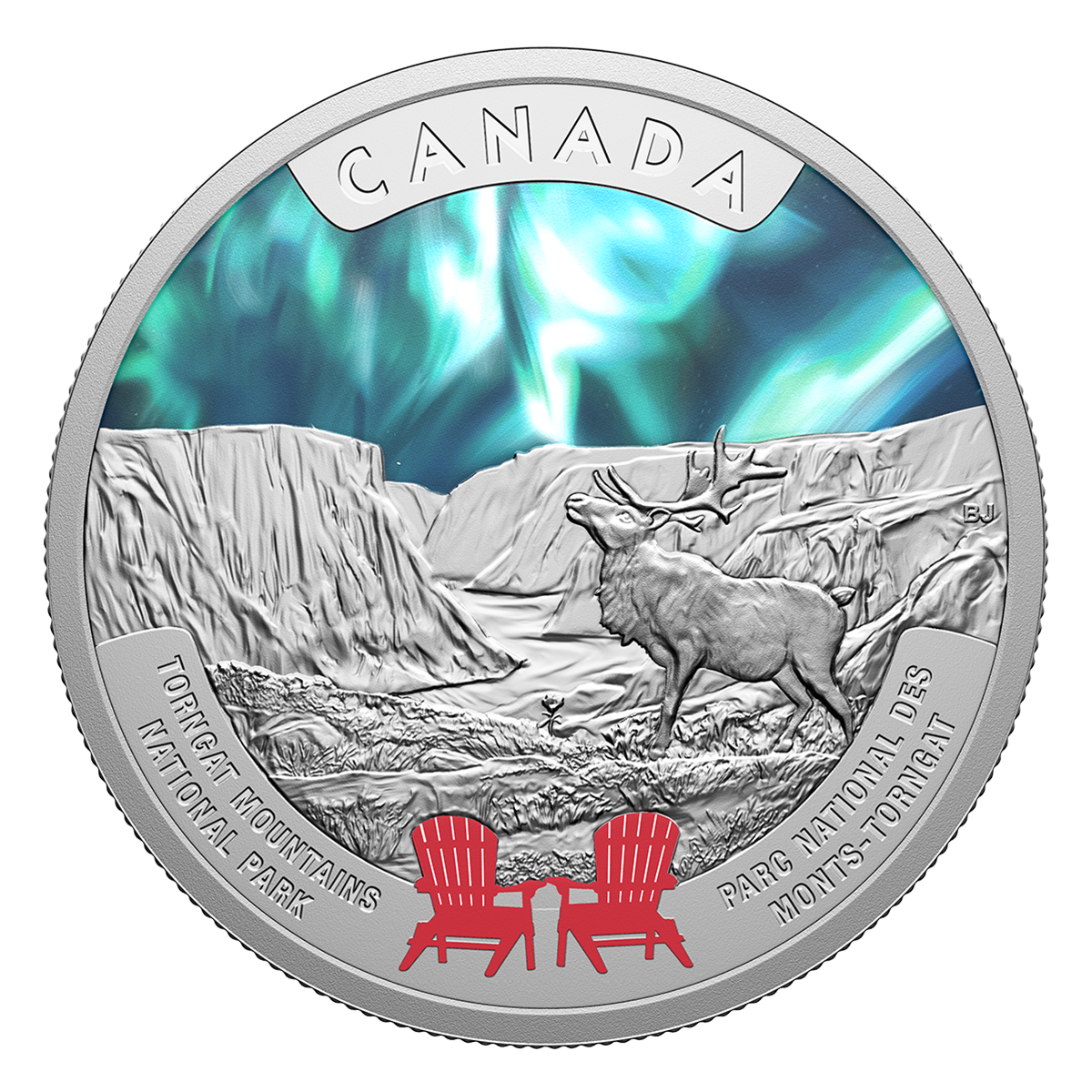 Canada’s National Parks – Torngat Mountains National Park – 1 oz. Fine Silver Coin