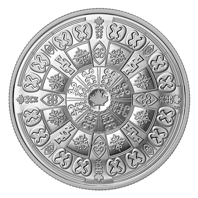 Commemorating Black History: Adinkra Symbols – 1 oz. Fine Silver Coin