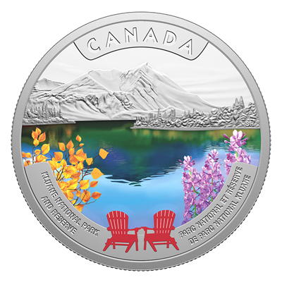 Canada’s National Parks – Kluane National Park and Reserve – 1 oz. Fine Silver Coin