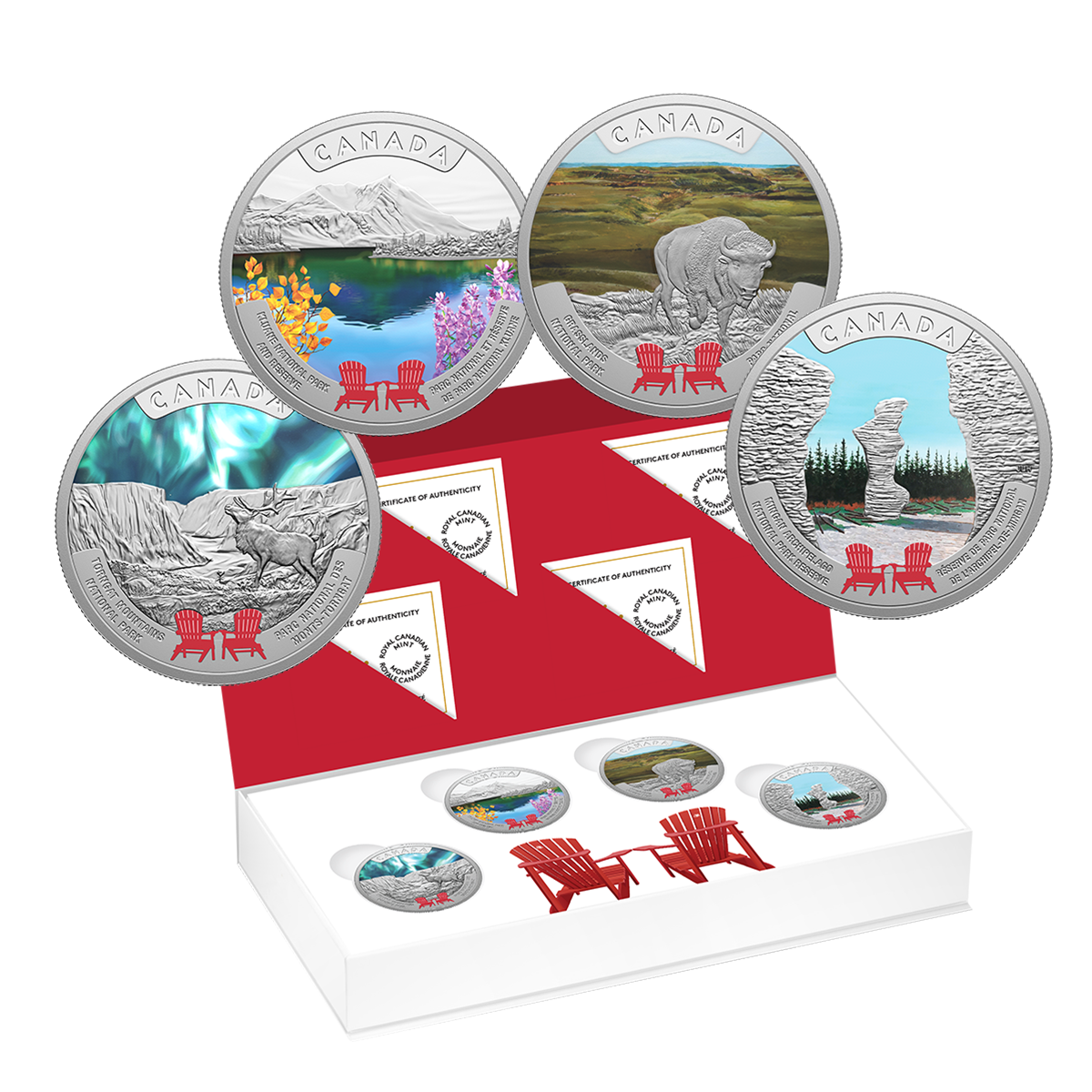 Canada’s National Parks – Fine Silver Four-Coin Subscription (2026)