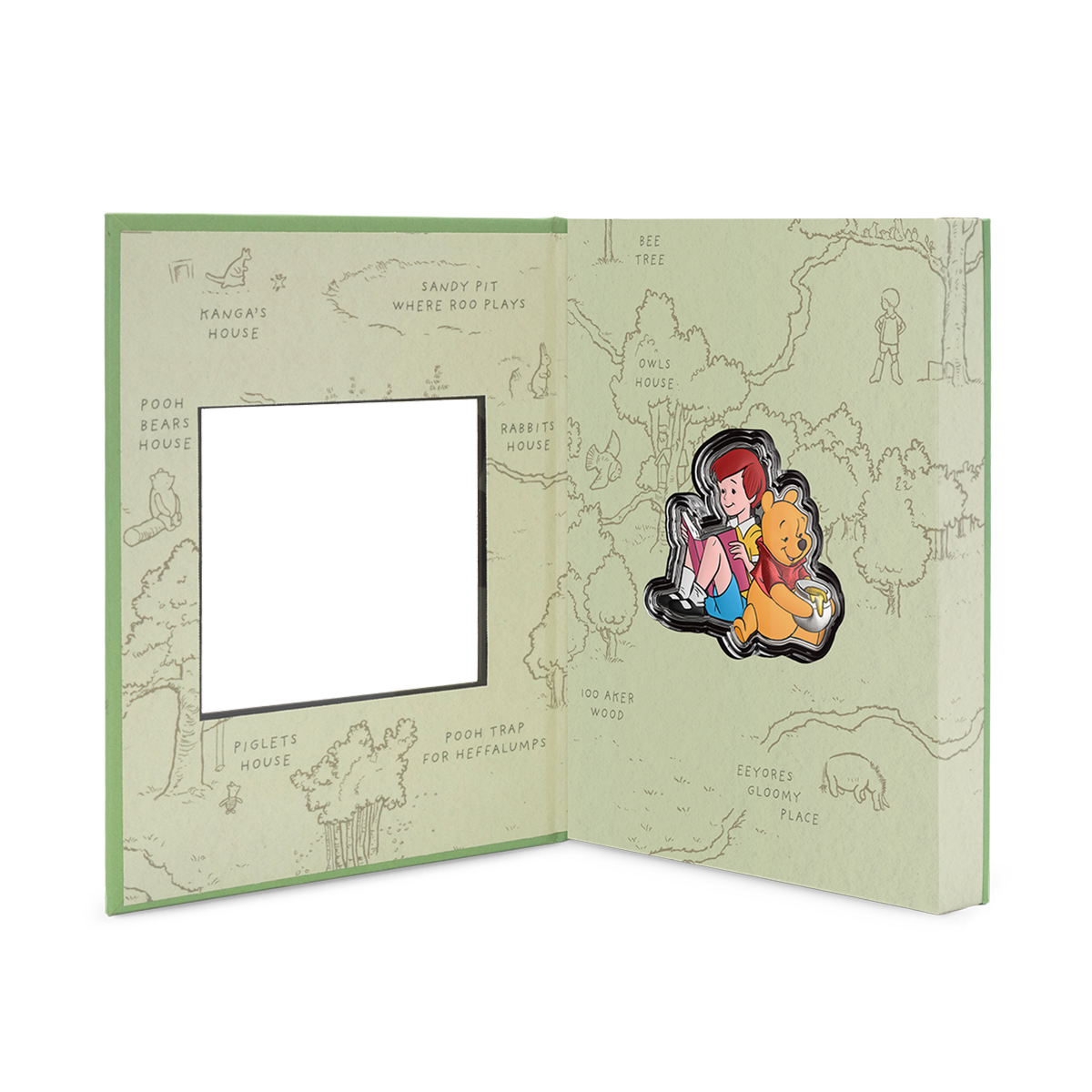 Winnie the Pooh タイルコースター　2枚セット Winnie the Pooh – Fine Silver Three-Coin Subscription (2025) | The