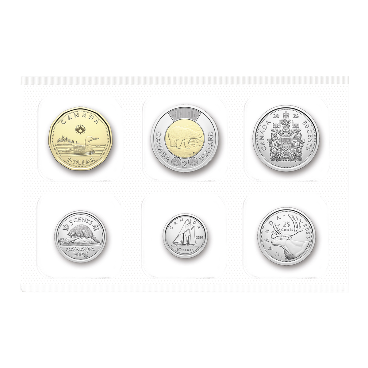 Collector’s Edition Non-Circulation Coin Set – 50th Anniversary of the Royal Canadian Mint – Winnipeg