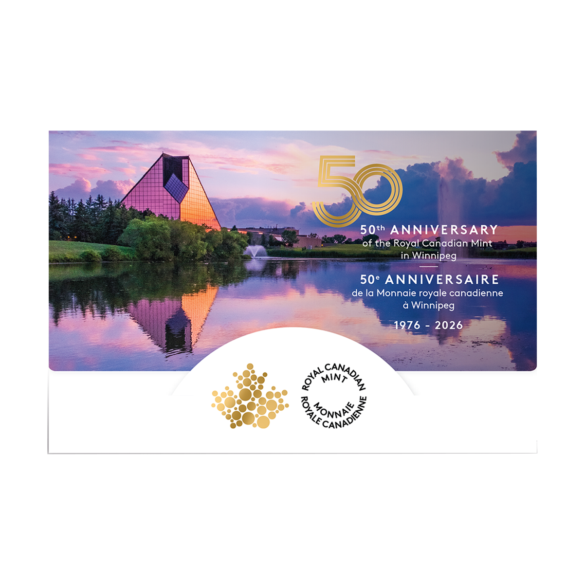 Collector’s Edition Non-Circulation Coin Set – 50th Anniversary of the Royal Canadian Mint – Winnipeg