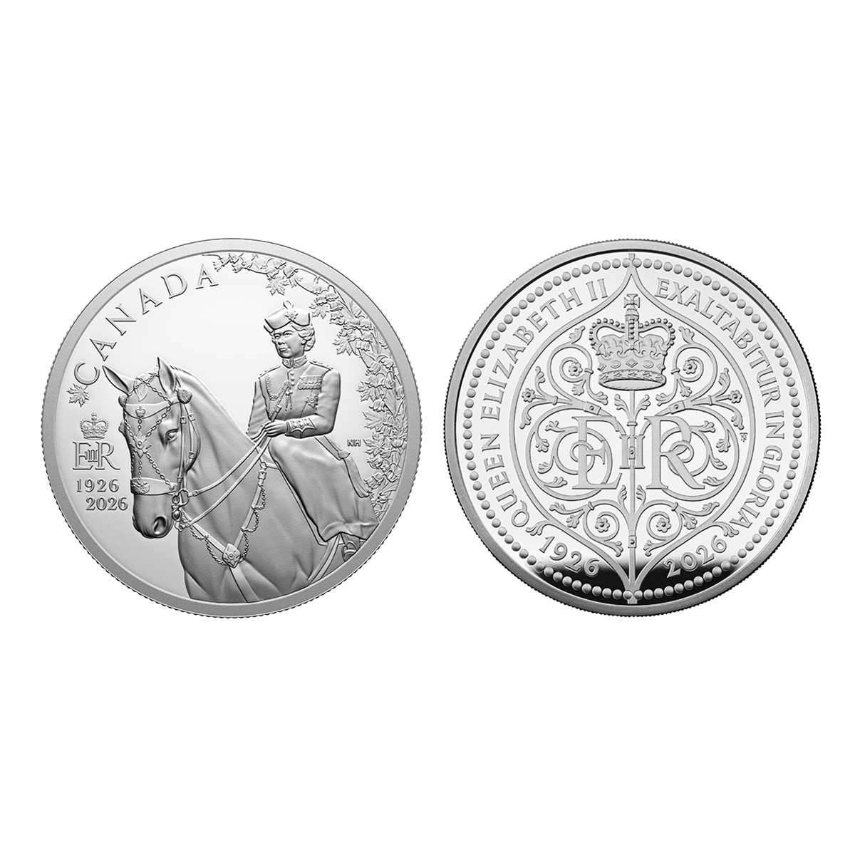 100th Anniversary of the Birth of Queen Elizabeth&nbsp;II – Fine Silver Two-Coin Set