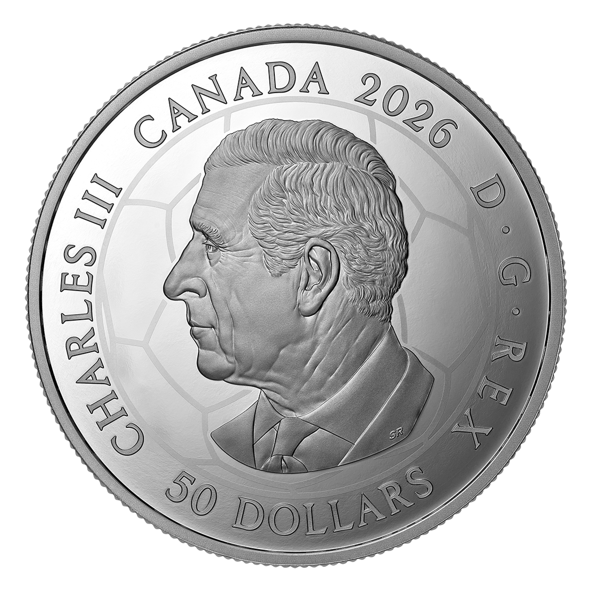 FIFA World Cup 2026ᵀᴹ: The Trophy – 5 oz. Fine Silver Coin