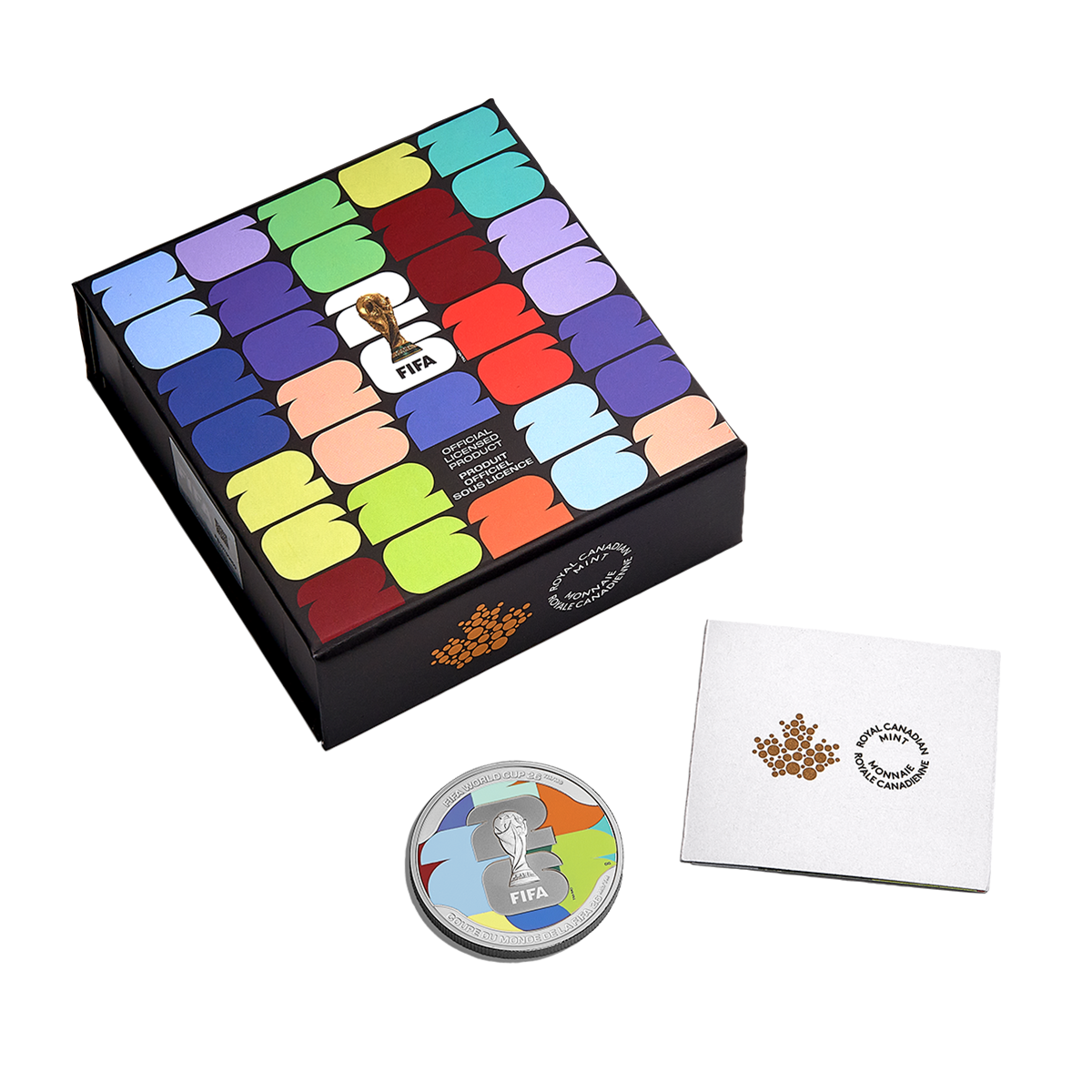 FIFA World Cup 2026ᵀᴹ : We Are 26ᵀᴹ – 1 oz. Fine Silver Coin