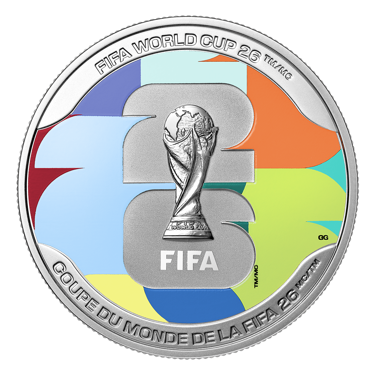 FIFA World Cup 2026ᵀᴹ : We Are 26ᵀᴹ  – 1 oz. Fine Silver Coin