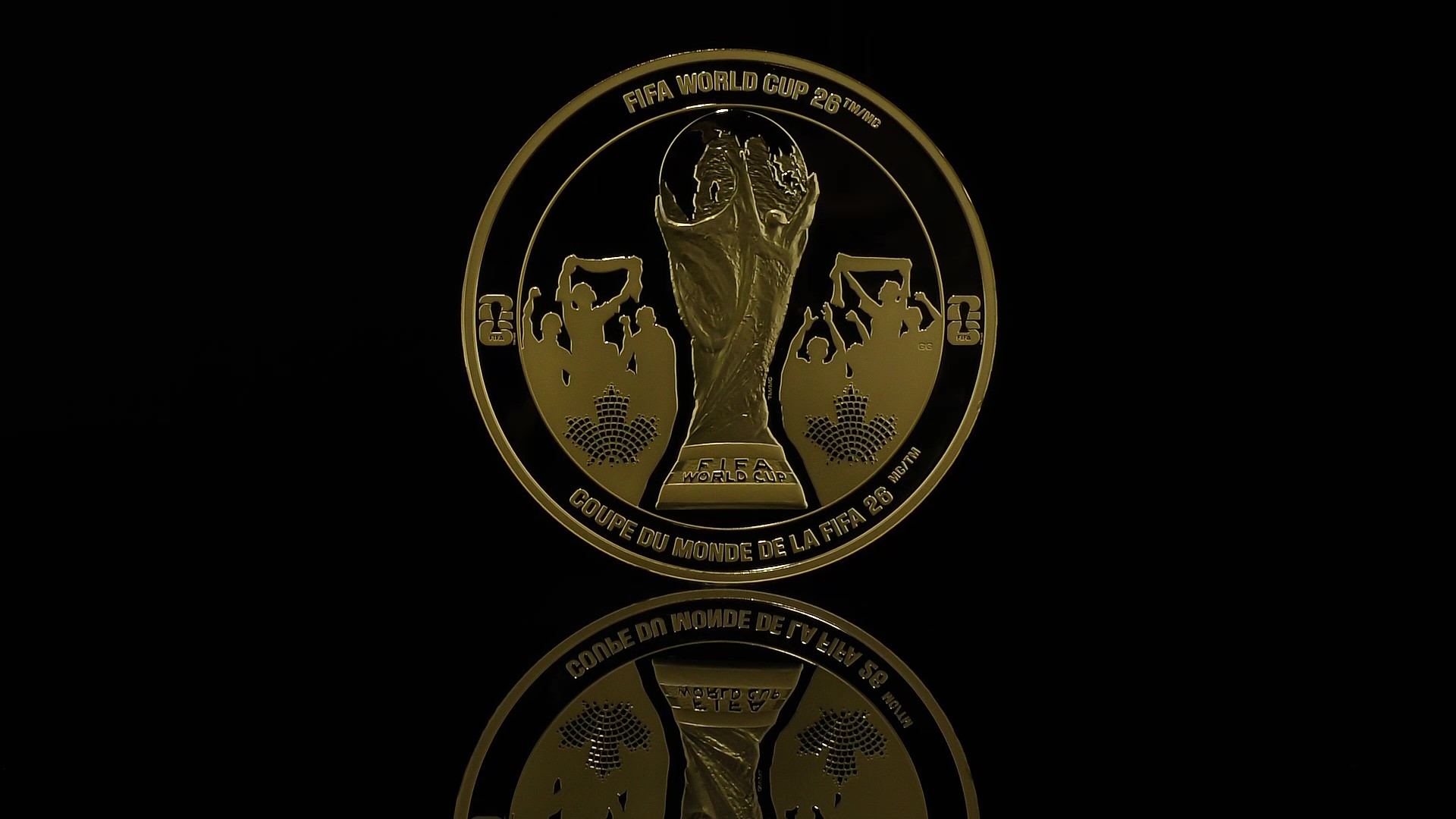 FIFA World Cup 2026ᵀᴹ: Celebration – 5 oz. Pure Gold Coin | The Royal ...