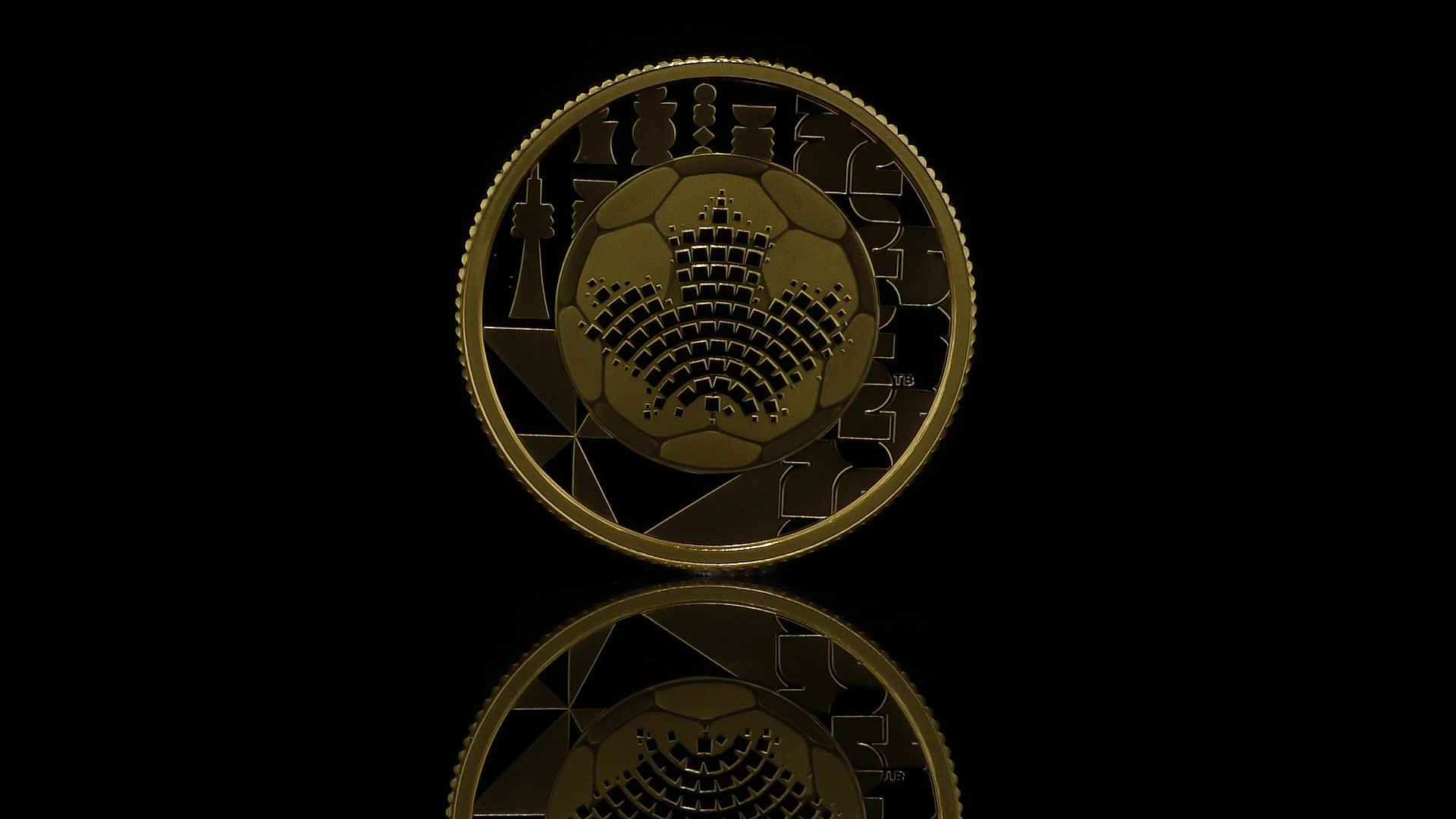FIFA World Cup 2026ᵀᴹ: The Beautiful Game – ¼ oz. Pure Gold Coin | The ...