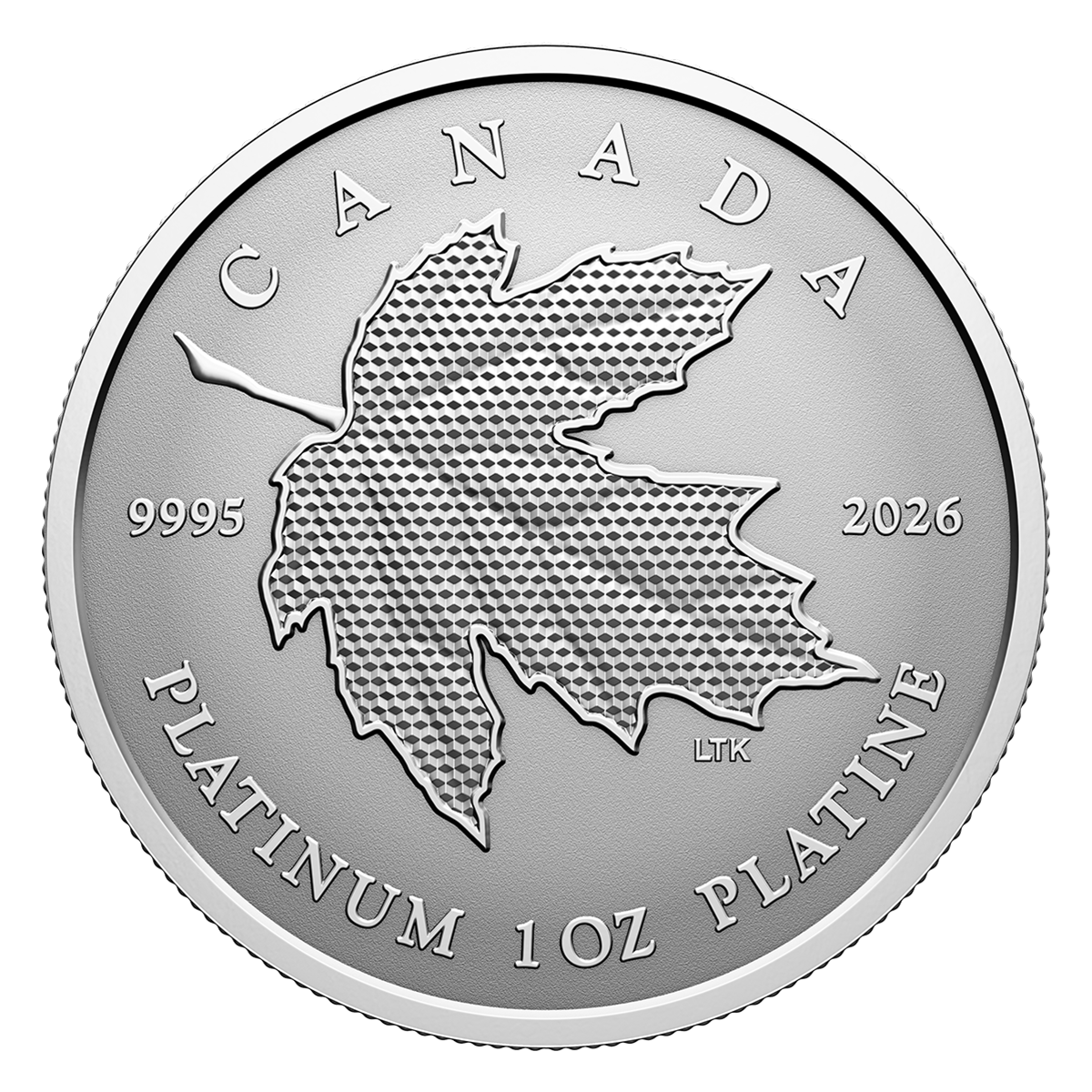 Maple Leaf Forever – 1 oz. Pure Platinum Coin