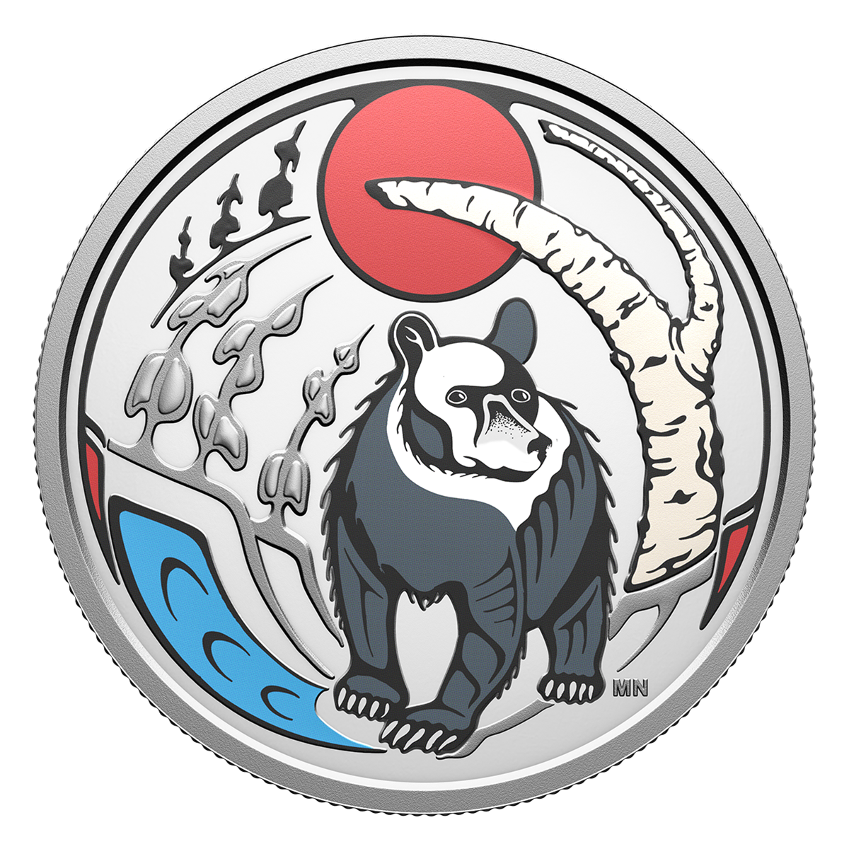 Clan Animals: Bear – ¾ oz. Fine Silver Coin